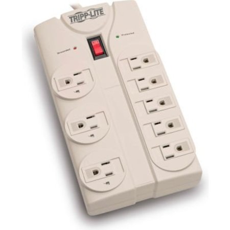 TRIPP LITE Tripp Lite Protect It!! Surge Protector, 8 Outlets, 15A, 1440 Joules, 8' Cord TLP808